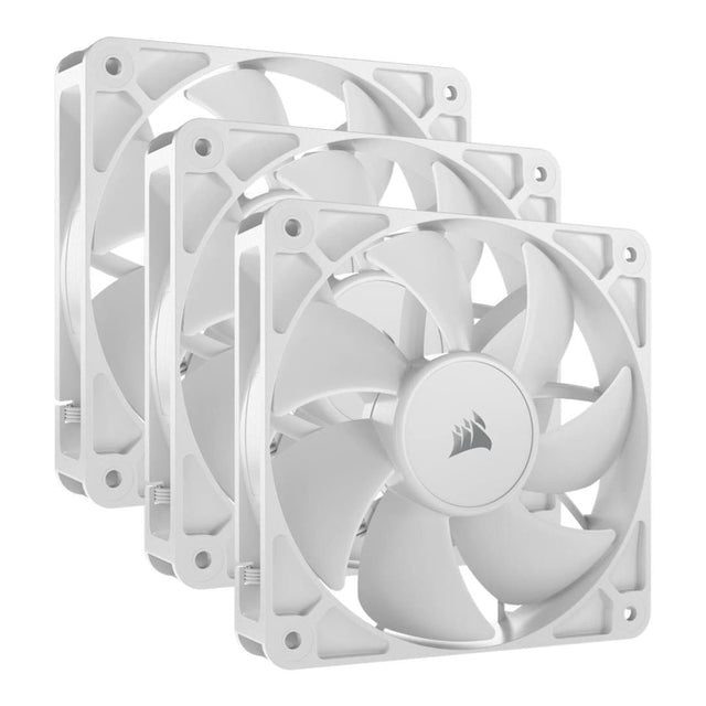 Corsair RS120 120mm PWM Fans Triple Pack – White