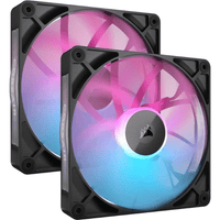 Corsair iCUE LINK RX140 RGB 140mm Fan Dual Pack Black 1700RPM - Image 4