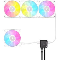 Corsair iCUE LINK RX120 RGB 120mm Fan Triple Pack White 2100RPM - Image 5