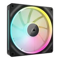 Corsair iCUE LINK LX140 RGB 140mm PWM Case Fan Black Dual Pack - Image 2