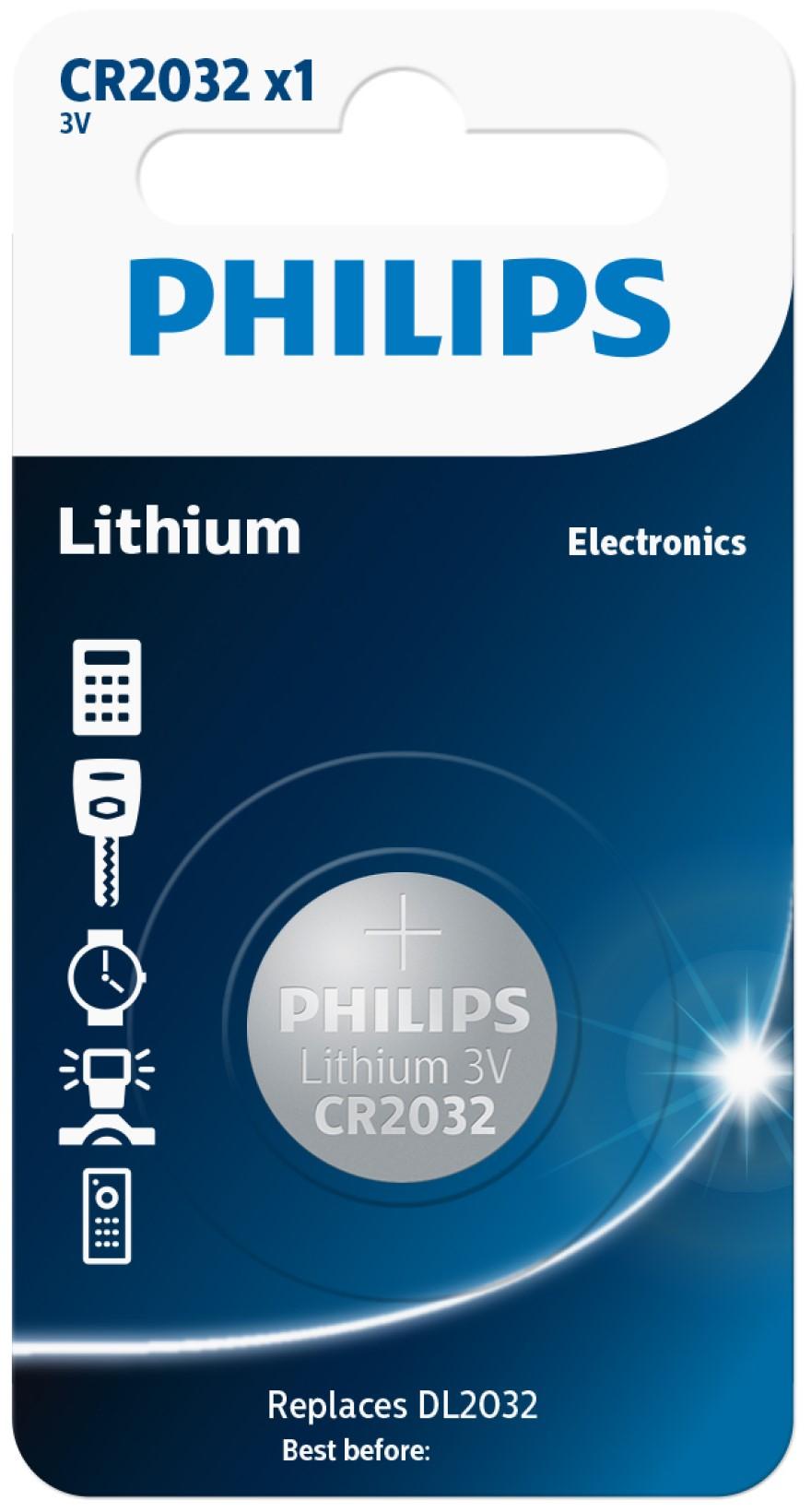 Philips CR 2032 1 Pack