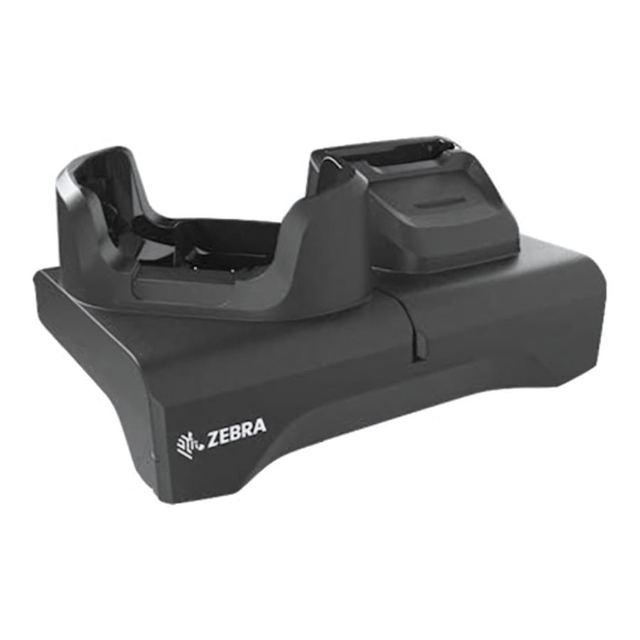 Zebra Single-slot and spare battery charging cradle kit for TC53 / TC58; TC53e / TC58e / TC53e-RFID. Includes power supply (PWR-