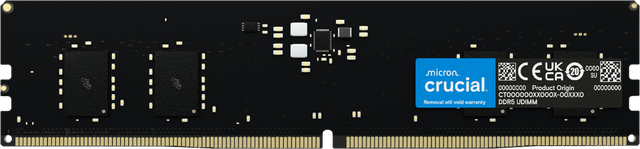 CRUCIAL 32GB 5600MHZ DDR5 UDIMM