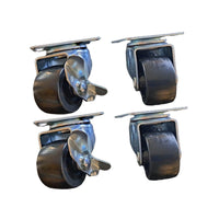 Bat Box Casters - 2x brake 2x standard