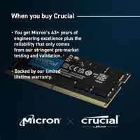 Crucial 16GB 5600MHz DDR5 SODIMM