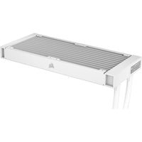 Corsair iCUE H100i ELITE CAPELLIX 240mm AIO CPU Liquid Cooler with ARGB (White) - Image 2