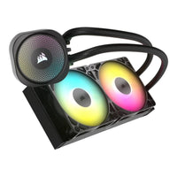 Corsair Nautilus 240 RS ARGB 240mm AIO Liquid CPU Cooler 2x 120mm Fans LGA1700 AM4 AM5 (Black) - Image 2