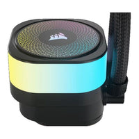 Corsair iCUE LINK TITAN RX RGB 280mm Liquid CPU Cooler Dual 140mm Fans Black - Image 2