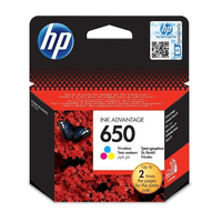 HP 650 Tri-Color Ink Cartridge - Image 2