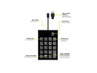 Port Black USB-A & USB-C Numeric Keypad