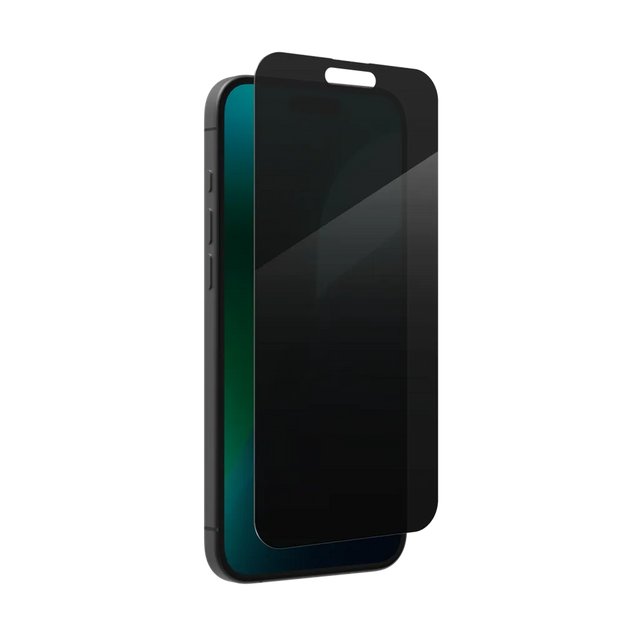 ZAGG InvisibleShield Glass Elite Privacy Screen Protector for Apple iPhone 16 Plus 15 Plus