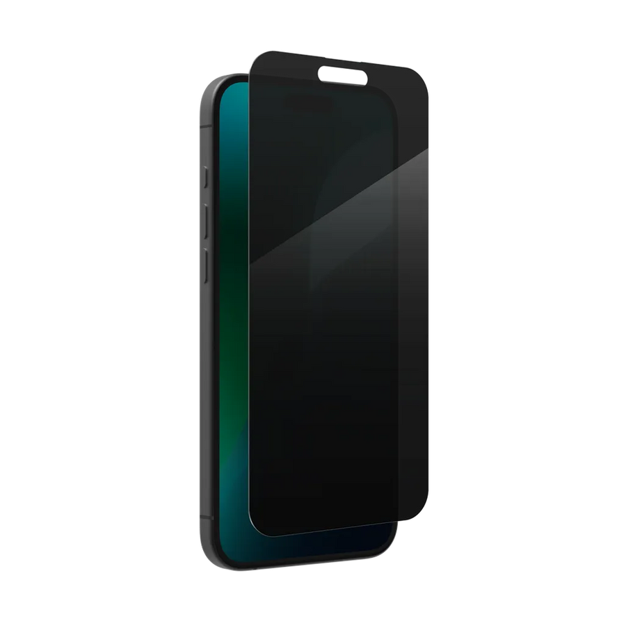 ZAGG InvisibleShield Glass Elite Privacy Screen Protector for Apple iPhone 16 Plus 15 Plus