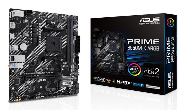 ASUS Prime B550M-K Argb