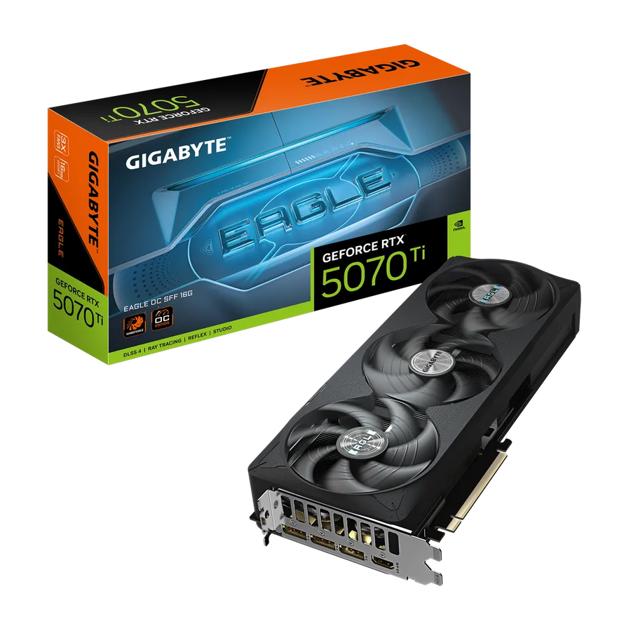 Gigabyte GeForce RTX 5070 Ti EAGLE OC 16GB GDDR7 PCIe 5.0 Graphics Card