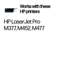 HP 410A Cyan Original LaserJet Toner Cartridge 2 300 pgs - Image 2