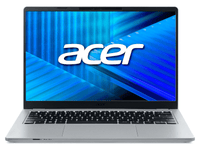Acer TravelMate TMP214-57-TCO-75T 14" WUXGA IPS 120Hz Intel Core Ultra 7 355 NPU (49 Tops ) 16 GB DDR5 Memory 512GB PCIe NVMe SSD Micro SD card reader WIFI 7 2x2 BE+BT Acer PBA FRP BackLit KB IR+ 5MP Camera 53Wh Li-ion battery 65W TypeC adapter Windo