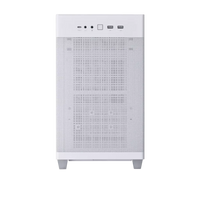 ASUS Prime AP201 Micro-ATX PC Case White Tempered Glass 360mm Radiator Support Tool-Free Panels