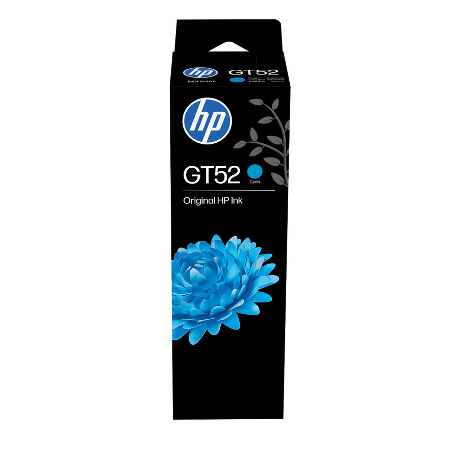 HP GT52 Cyan Original Ink Bottle ~8 000 pgs