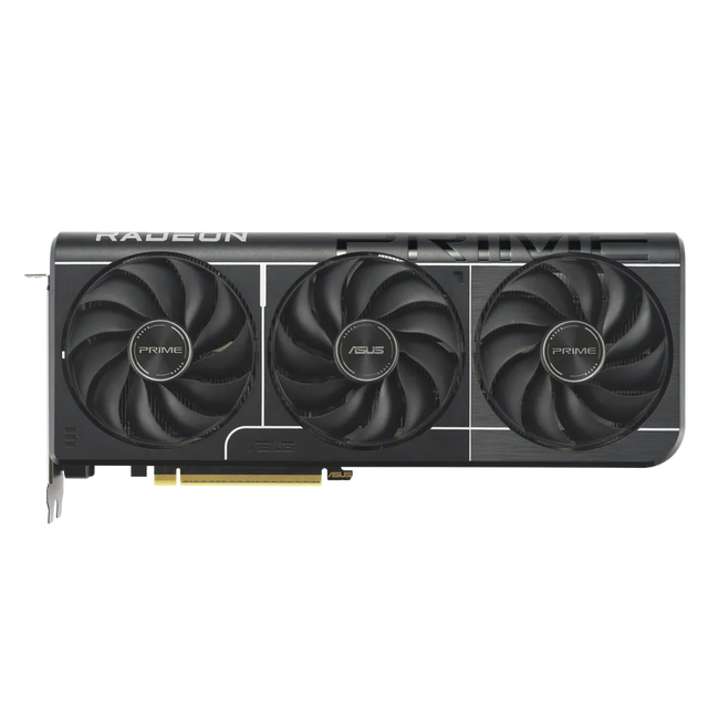 ASUS Prime Radeon RX 9060 XT OC Edition 16GB GDDR6 128-bit PCIe 5.0 Triple-Fan Graphics Card