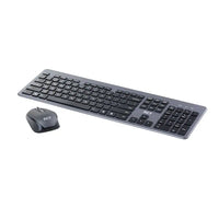 RCT K35 Wireless Keyboard and Mouse Combo 104-Key Scissor Switch 1200DPI Optical Mouse