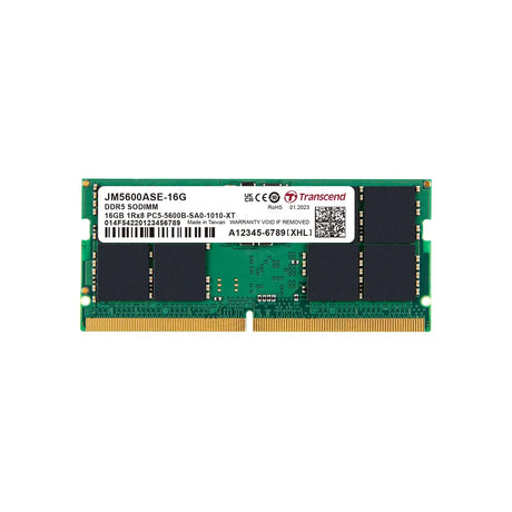 Transcend JetRam Memory Module 16GB DDR5 5600MHz