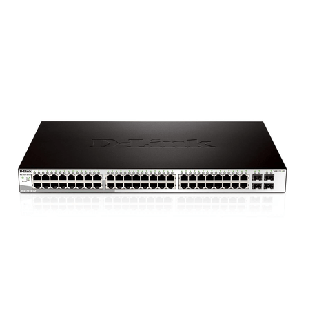 D-Link 48-Port 10/100/1000Mbps with 4 Combo SFP Smart Switch