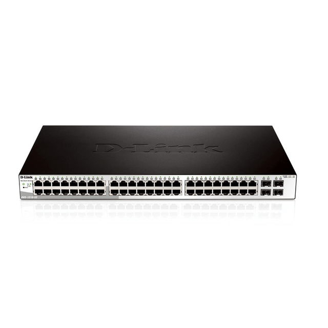 D-Link 48-Port 10/100/1000Mbps with 4 Combo SFP Smart Switch.