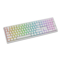 Ducky Zero 6108 100% Wireless Mechanical Keyboard RGB USB 2.4GHz Bluetooth White Cherry MX2A Brown - Image 2