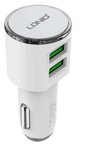 DL-C29 Ldnio 5V/3.4A USB 2-PORT Car
