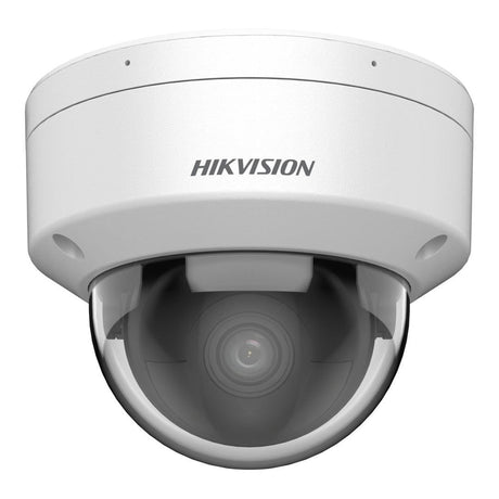 Hikvision 8MP Acusense Fixed Dome Network Camera, 2.8mm, Built-in Microphone, IP67, IK10