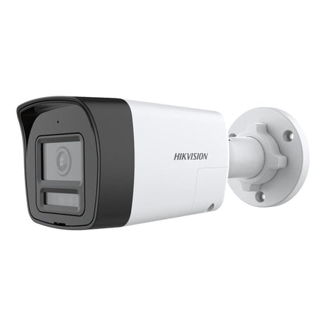Hikvision 2MP Two Way Audio & Siren Fixed Mini Bullet Camera, 3.6mm, IR/WL up to 20m, IP67