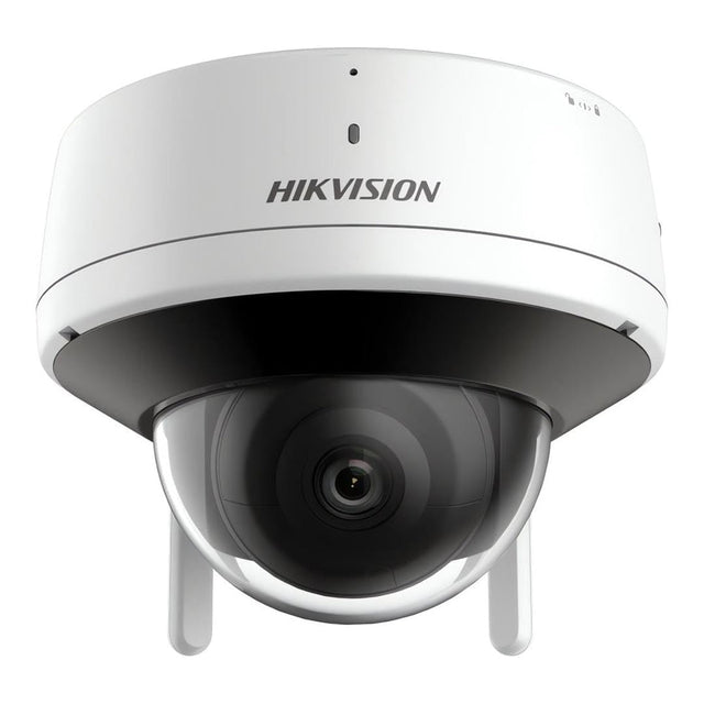 Hikvision 4MP Wireless Outdoor Dome Network Camera, 2.8mm, Two Way Built-in Audio. IP66, IR up to 30m