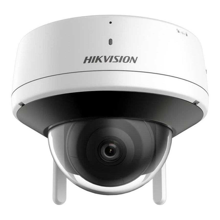 Hikvision 4MP Wireless Outdoor Dome Network Camera, 2.8mm, Two Way Built-in Audio. IP66, IR up to 30m