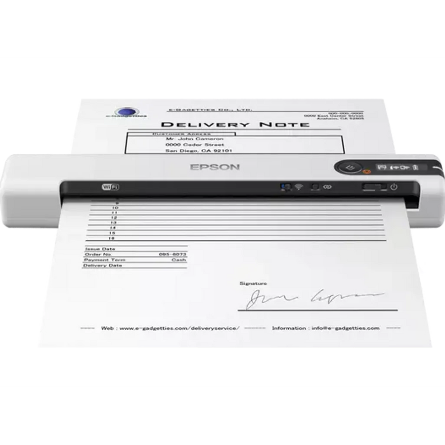 Epson WorkForce DS-80W Wireless Mobile Scanner