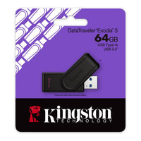 Kingston 64GB Portable USB 3.2 Gen 1 DataTraveler Exodia S - Image 4