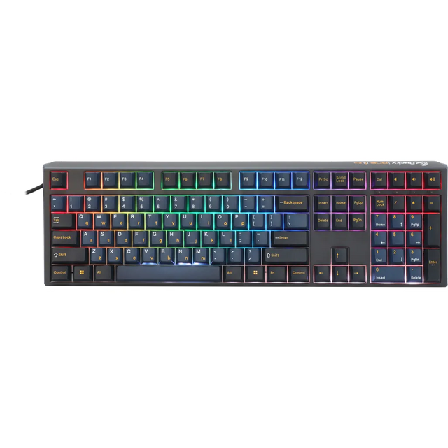 Ducky One 3 Pro Full-Size Mechanical Keyboard RGB PBT Cherry MX2A Blue