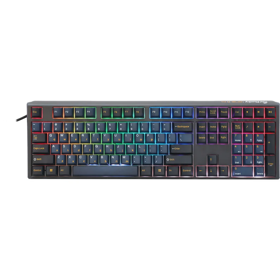 Ducky One 3 Pro Full-Size Mechanical Keyboard RGB PBT Cherry MX2A Blue