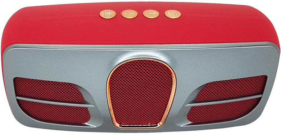 DV15 Red Bluetooth/USB/FM/M-SD