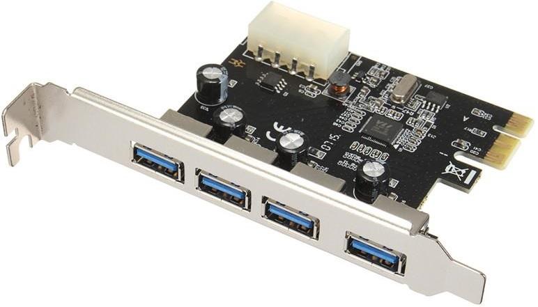PCI-E USB 3.0 Card 4 Ports - Molex