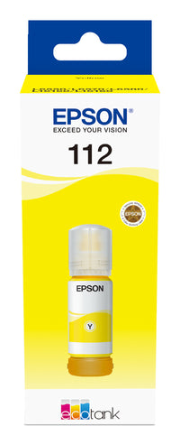 Epson 112 Ink Bottles Yellow 70ml L6580 / L15150 / L15160 6000 pages
