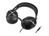 HS55 Surround Carbon Headset, 50mm Audio Drivers, Omnidirectional micg, Analog