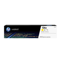 HP 126A Yellow Original LaserJet Toner Cartridge 1 000 pgs - Image 2