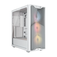 Corsair 3200D RS ARGB Mid-Tower PC Case White 3x RS120 ARGB Fans 375mm GPU Clearance 360mm Radiator