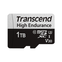 Transcend High Endurance 350V 1TB MicroSD Memory Card 100MB/s Read Dashcam Security Camera