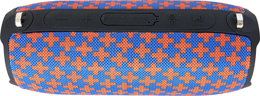 E8 Blue + Orange Bluetooth/USB/FM/M-SD
