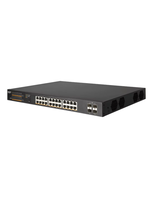 Edge-Core 28 Port Gb Websmart PoE Switch