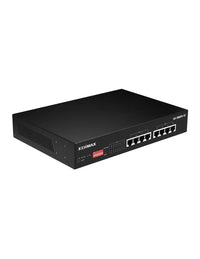 Edimax 8 Port, Unmanaged, Long Range, Gigabit PoE+ Switch with DIP Switch - Image 3