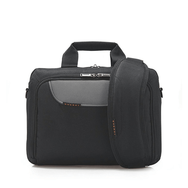 EVERKI ADVANCE BRIEFCASE |Fits up to 11.6 inch devices | Trolley handle pass-through | Limited lifetime warranty protection
