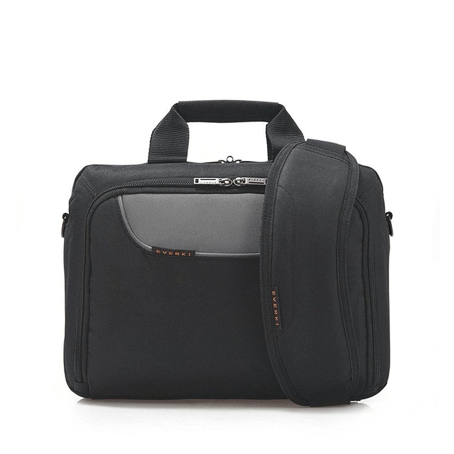 EVERKI ADVANCE BRIEFCASE |Fits up to 11.6 inch devices | Trolley handle pass-through | Limited lifetime warranty protection