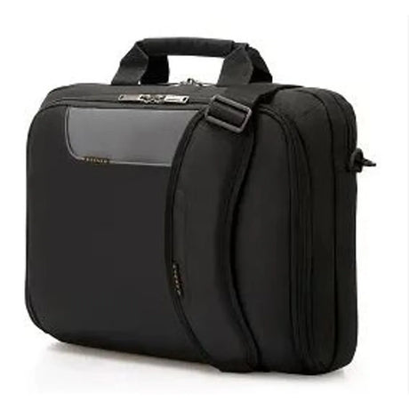 EVERKI ADVANCE BRIEFCASE, Fits up to 14 inch laptops, ECO-friendly, Trolley handle pass-through